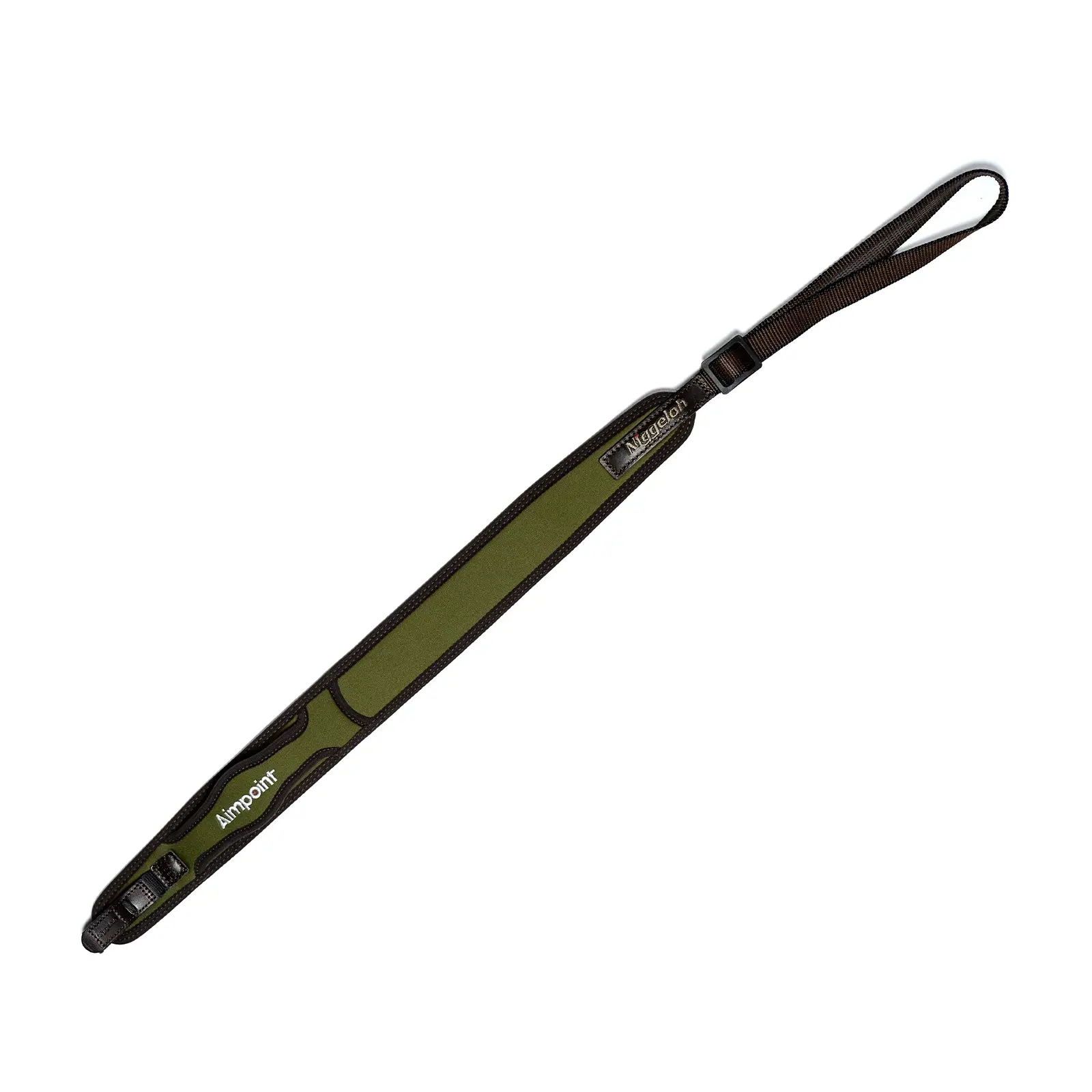 Aimpoint x Niggeloh Gevärsrem Grön med Aimpoint® logo 