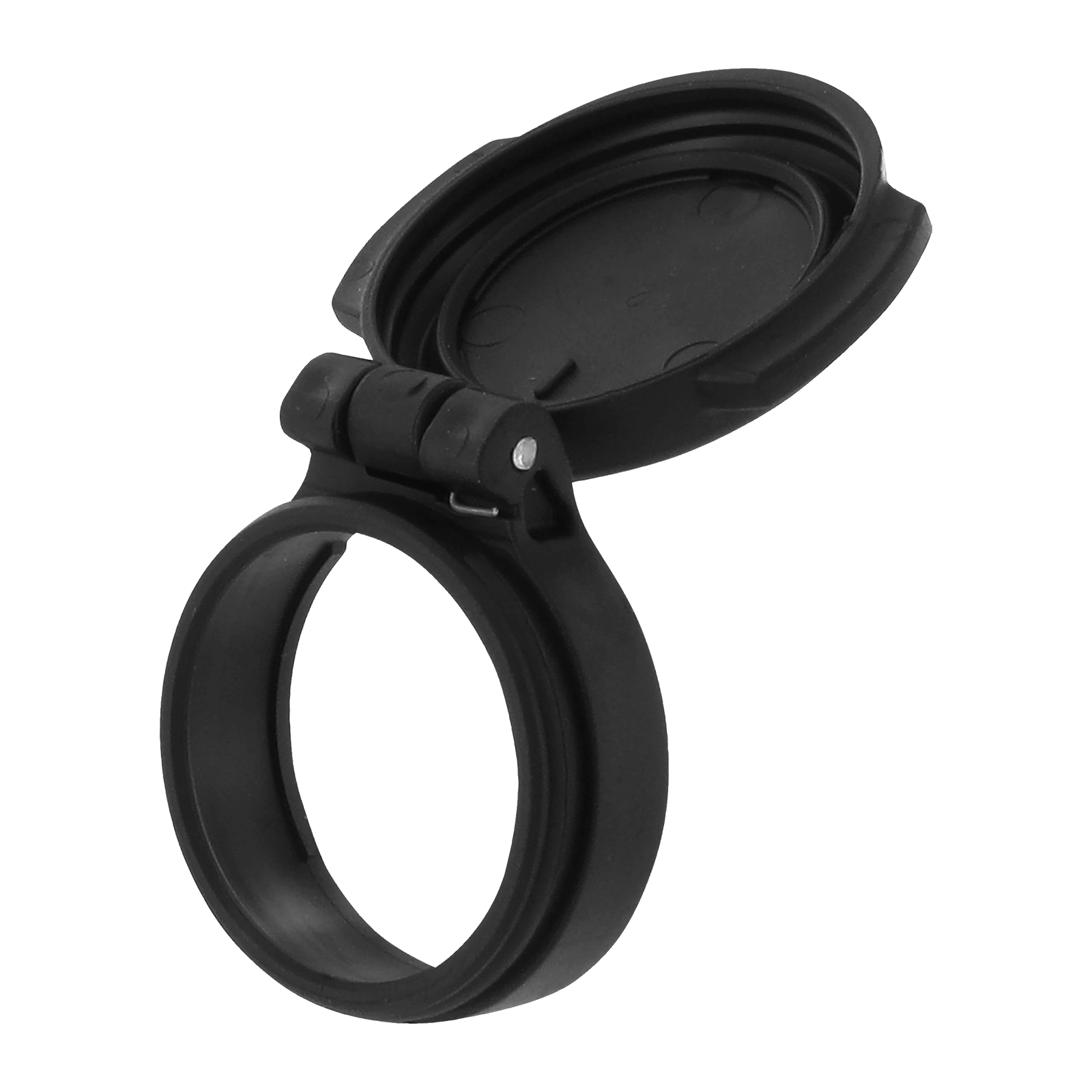 Lens cover flip-up - Front Solid / black for Micro™ H-2 / T-2 and Comp™ M5 / M5s - 4