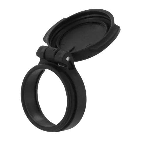 Lens cover flip-up - Front Solid / black for Micro™ H-2 / T-2 and Comp™ M5 / M5s - 4