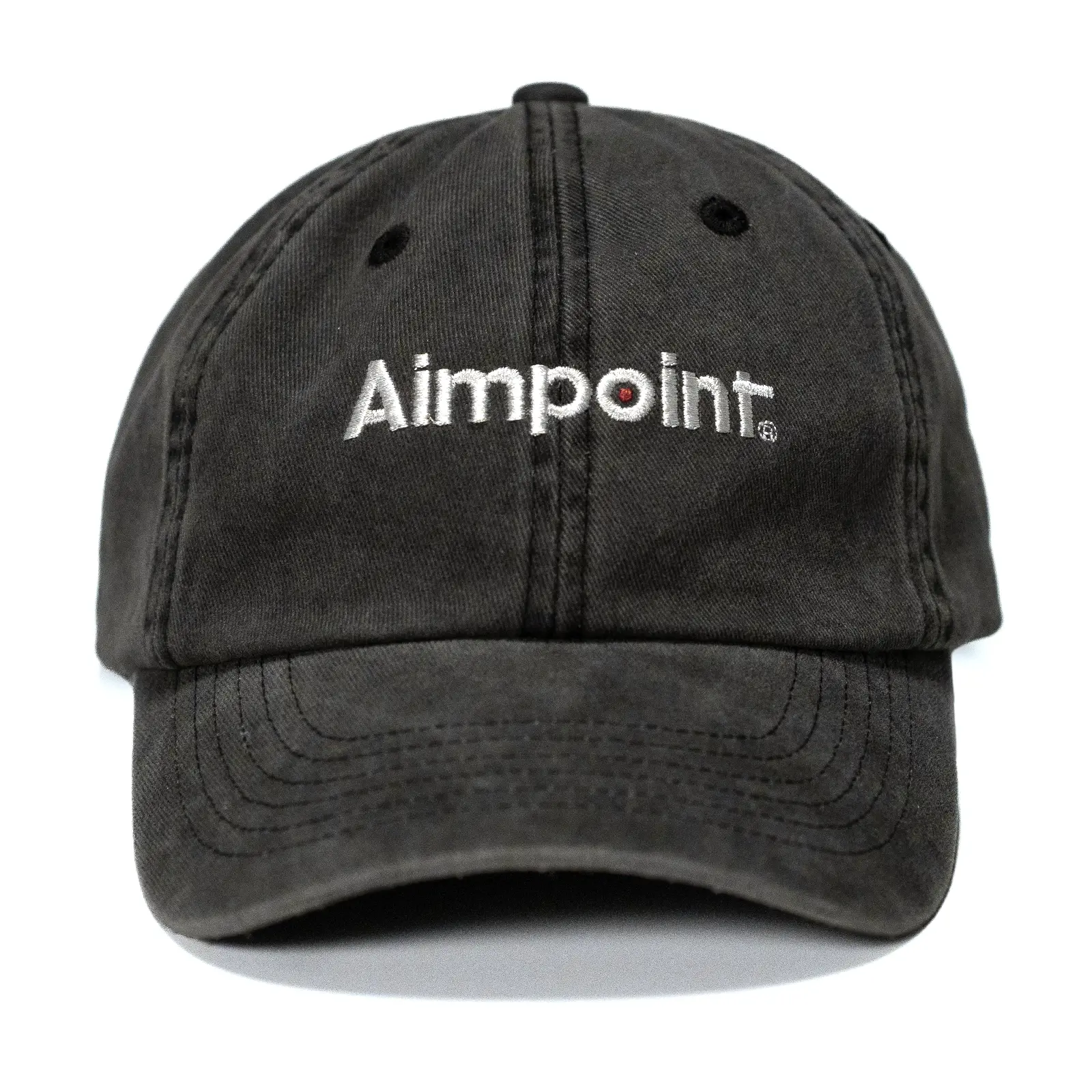 Aimpoint® Keps – Tvättad svart “Dad Cap” 