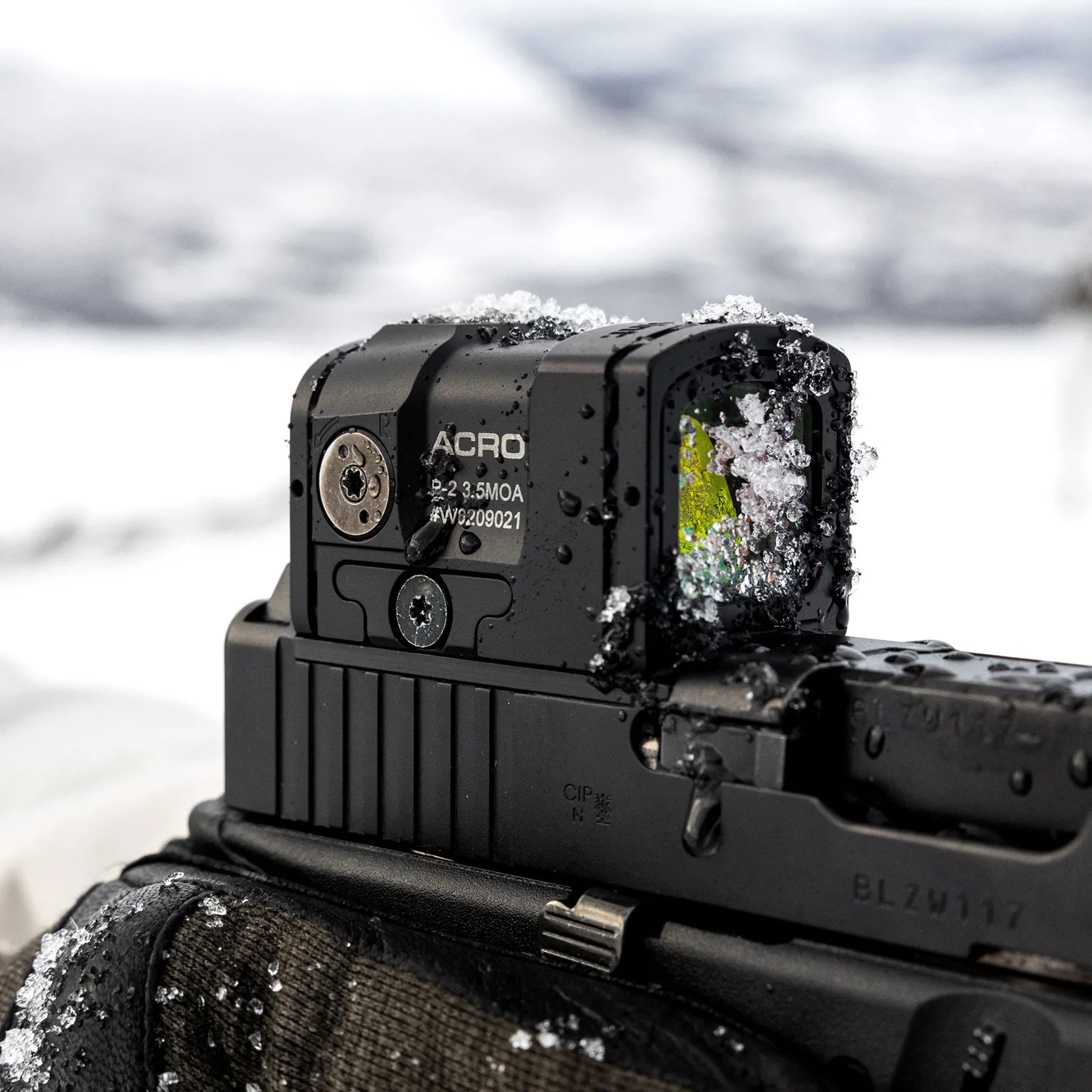 Acro™ P-2 3.5 MOA - Red dot reflex sight with integrated Acro ...