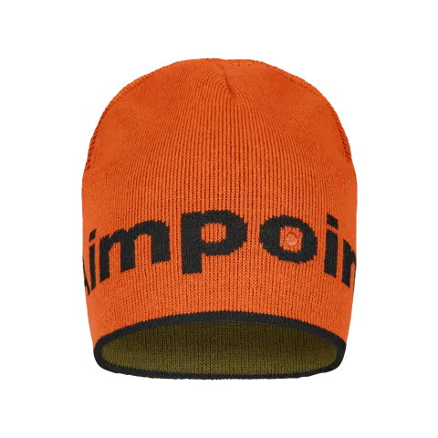 Bonnet tricoté Aimpoint® Bonnet chaud réversible orange et vert - 3