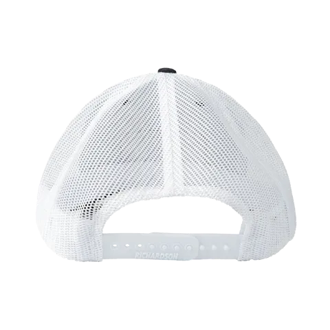 Aimpoint® Cap - Black / White Richardson - Trucker hat with embroidered logo patch - 2