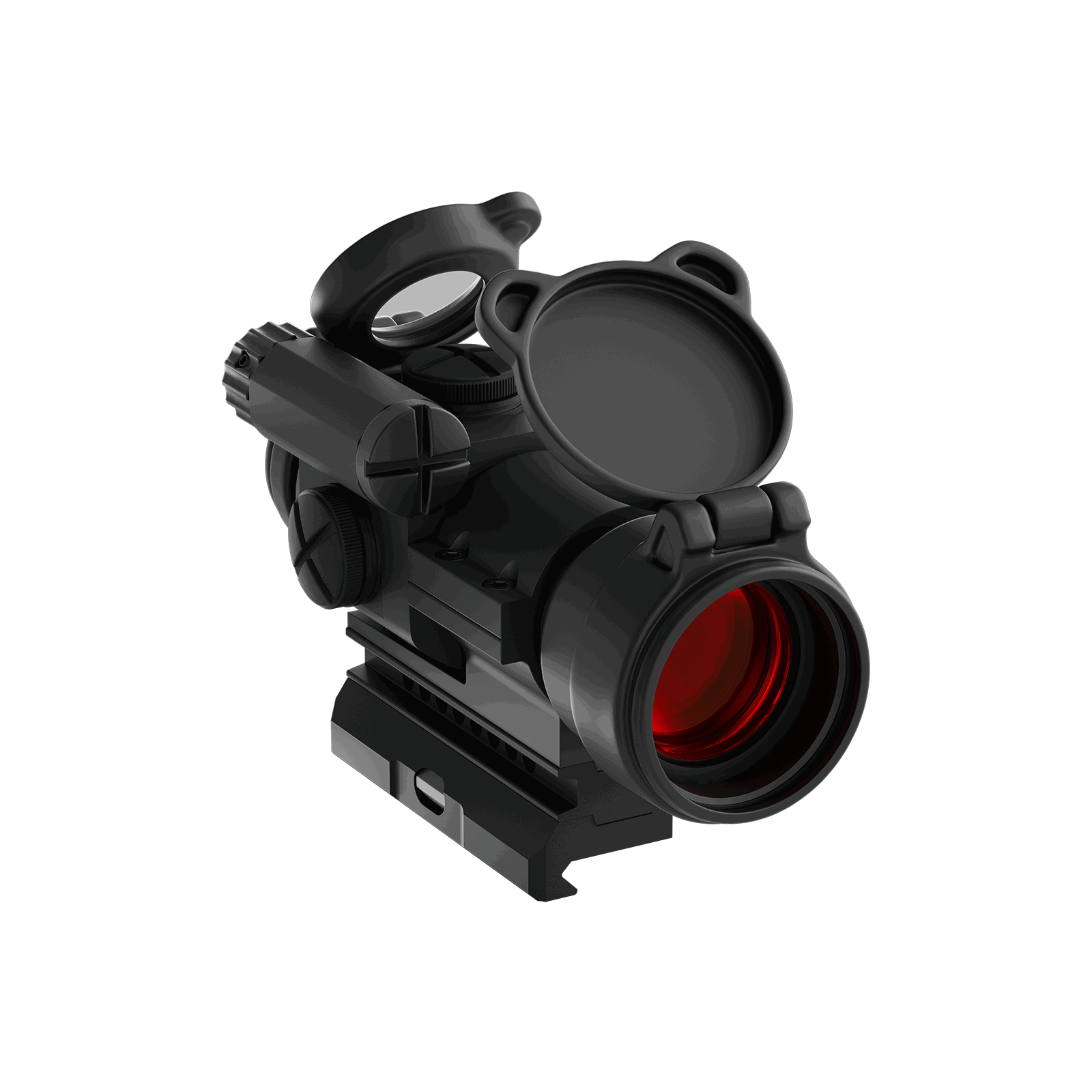 PRO™ - Patrol Rifle Optic 2 MOA - Red dot reflex sight with standard spacer and QRP2 mount - 3